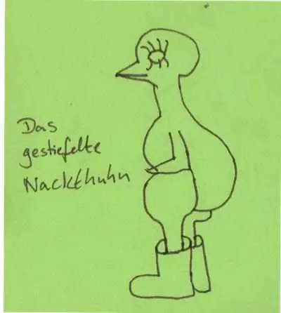 gestiefeltenackthuhn