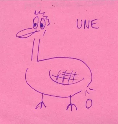 une